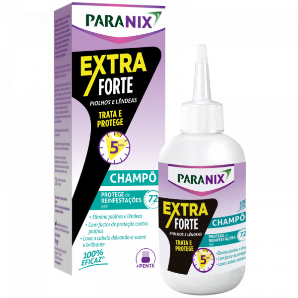 Paranix Extra Forte Champô Tratamento Piolhos 200ml