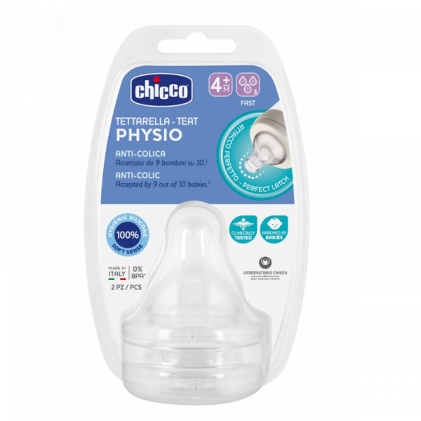 Chicco P5 Tetina Silicone Rápido 4M+