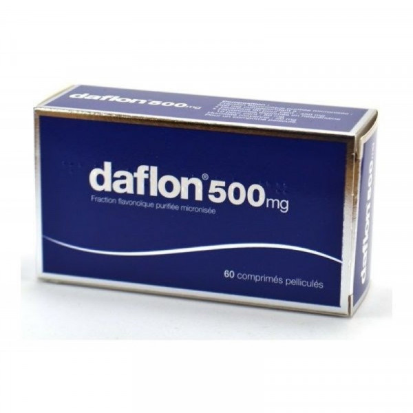 Daflon 500, 500 Mg X 60 Comp Rev