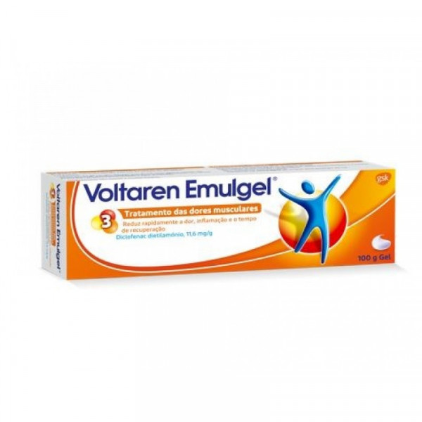 Voltaren Emulgel, 10 Mg/G Bisnaga 100 G Gel