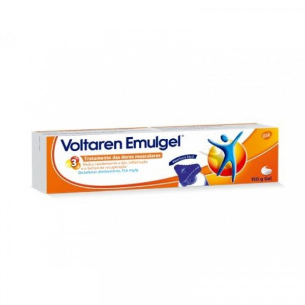Voltaren Emulgel, 10 Mg/G Bisnaga 150 G Gel