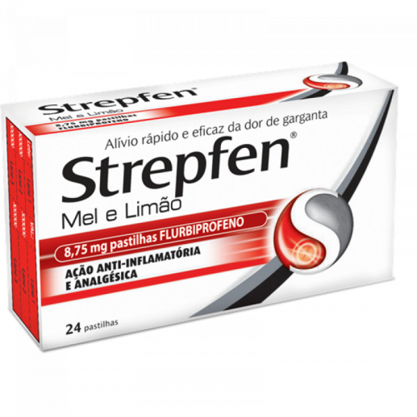 Strepfen Mel E Limão, 8,75 Mg X 24 Pst