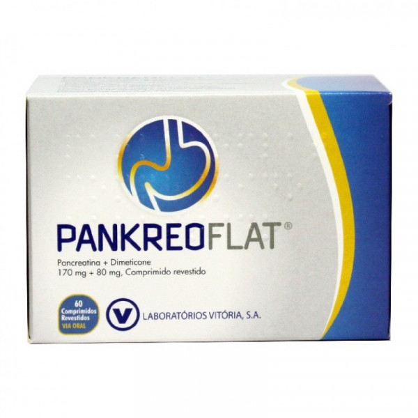 Pankreoflat, 172/80 Mg X 60 Comp Rev