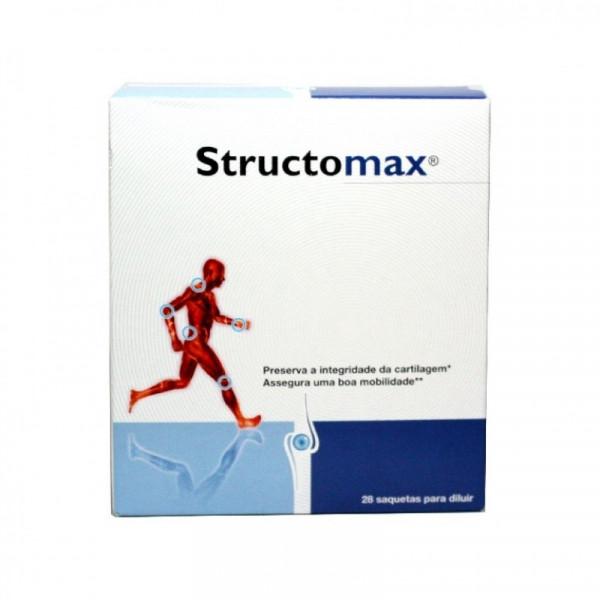 Structomax Suplemento. Carteiras Pó 28un.