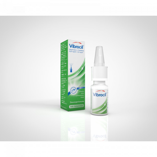 Vibrocil, 0.25 Mg/Ml + 2.5 Mg/Ml Frasco Nebulizador 15 Ml Sol Inal Neb