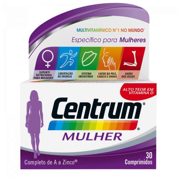 Centrum Mulher Comprimidos 30un.