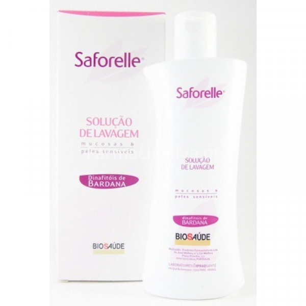 Saforelle Solução de Limpeza Íntima Suave 250ml