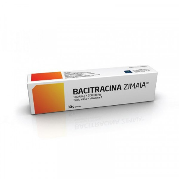 Bacitracina Zimaia (30G), 500/2000 Ui/G X 1 Pda