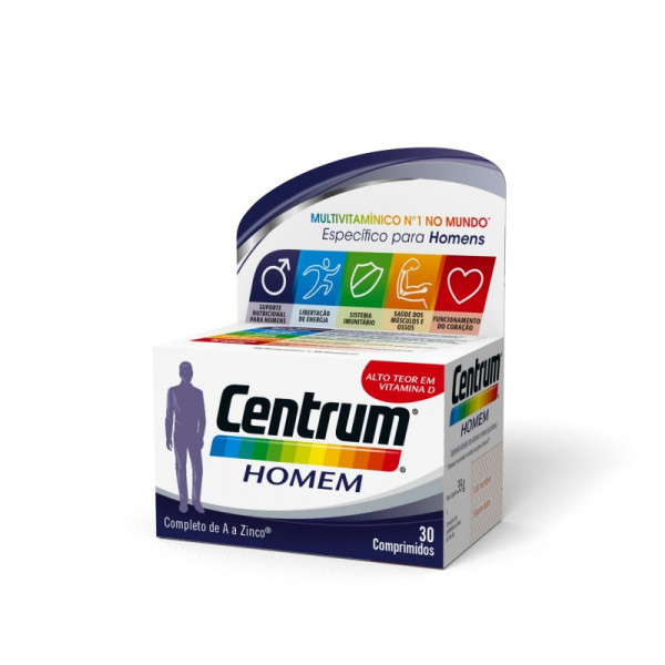 Centrum Homem. Comprimidos 30un.