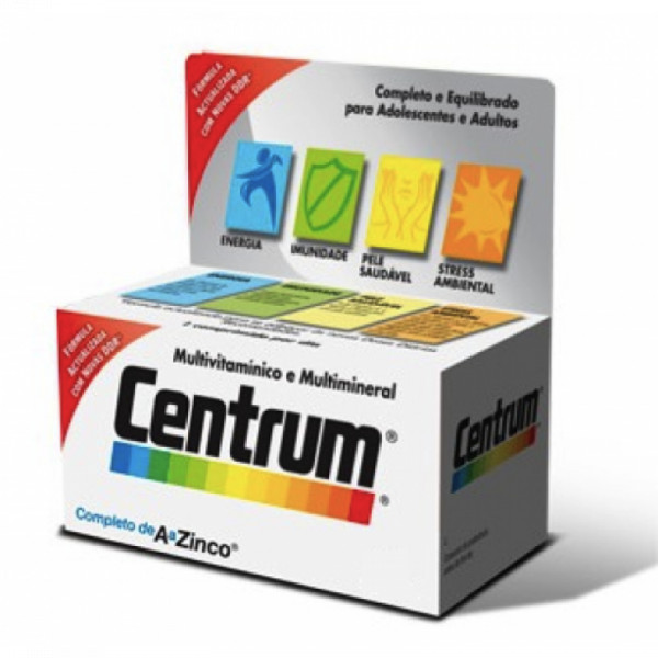 Centrum Multivitamínico Comprimidos Revestidos 30un.