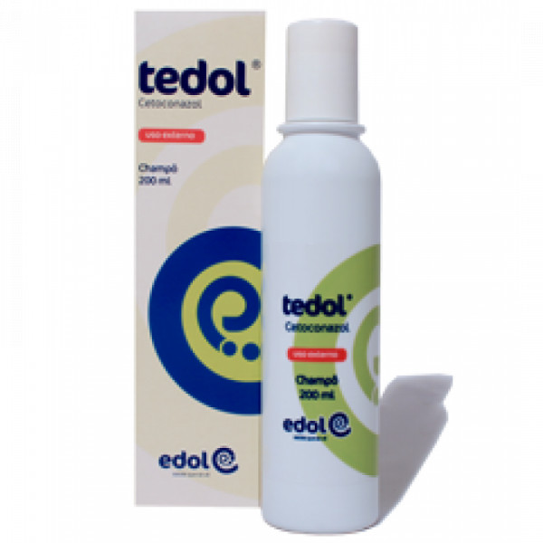 Tedol, 20 Mg/G-200 Ml X 1 Champô Frasco
