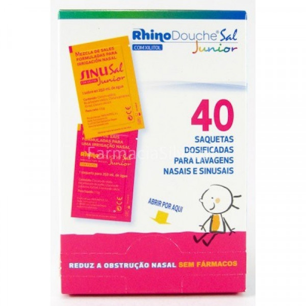 Rhinodouche Sal Júnior Saquetas 40x2,5gr