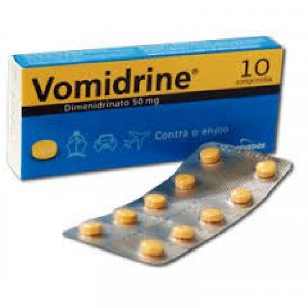 Vomidrine, 50 Mg X 10 Comp