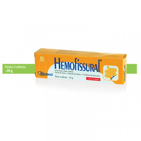 Hemofissural, 20G X 1 Pasta Cut