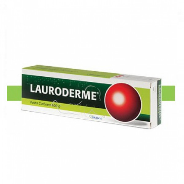 Lauroderme, 95 Mg/G + 5 Mg/G Bisnaga 50 G Pasta Cutan