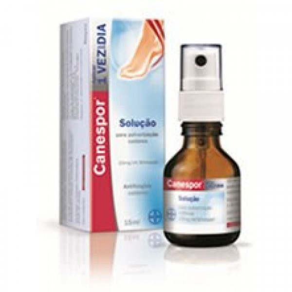 Canesten Unidia, 10 Mg/Ml Frasco 15 Ml Sol Pulv Cutan