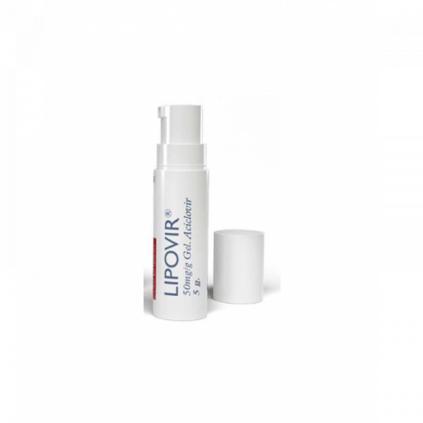 Lipovir, 50 Mg/G-5 G X 1 Gel