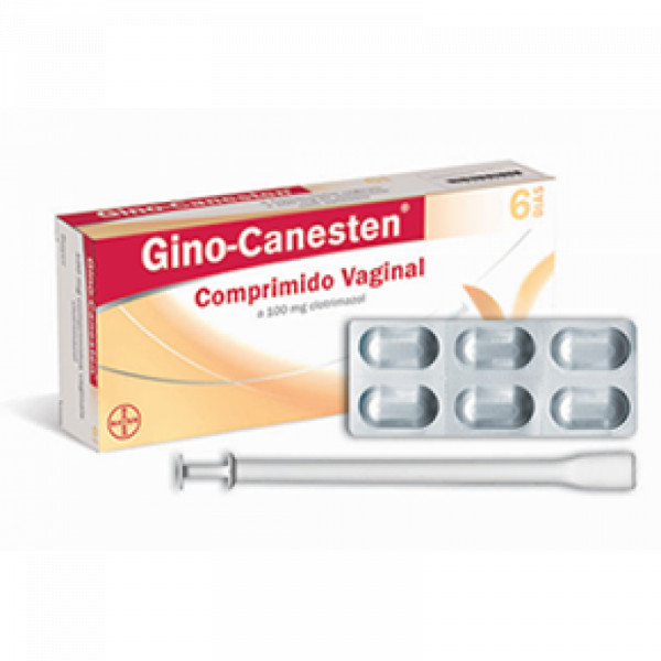 Gino-Canesten, 100 Mg X 6 Comp Vag