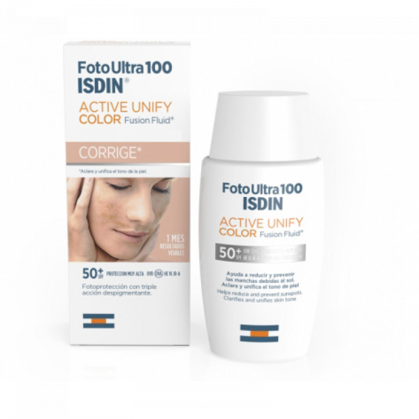 ISDIN FotoUltra 100 Active Unify Fusion Fluid Color FPS50+ 50ml
