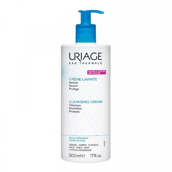Uriage Creme Lavante para Rosto, Corpo e Cabelo 500ml