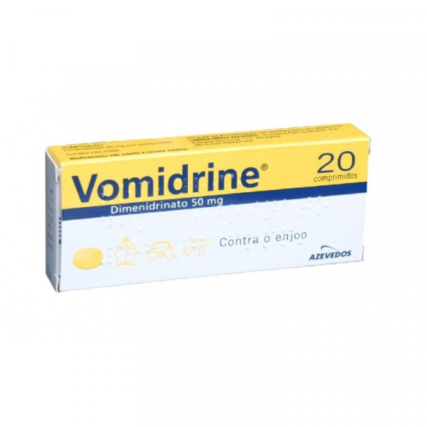 Vomidrine, 50 Mg X 20 Comp