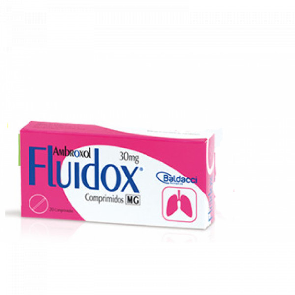 Ambroxol Fluidox Mg, 30 Mg X 20 Comp