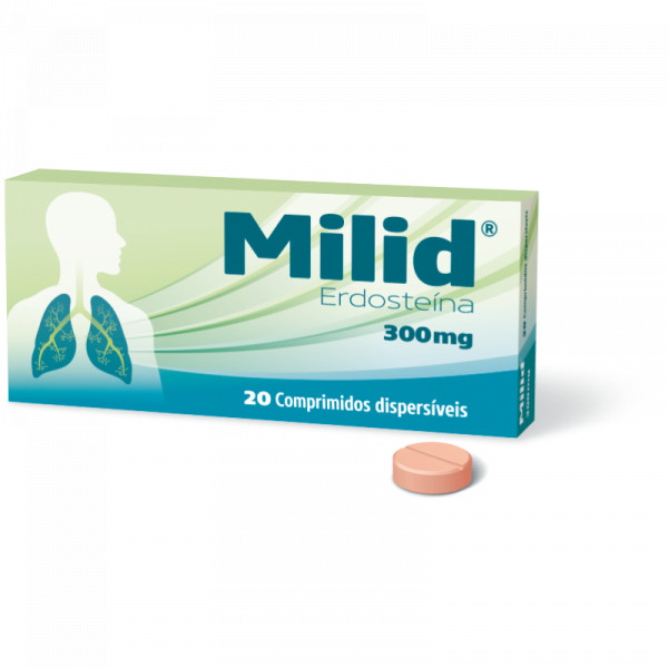Milid, 300 Mg X 20 Comp Disp