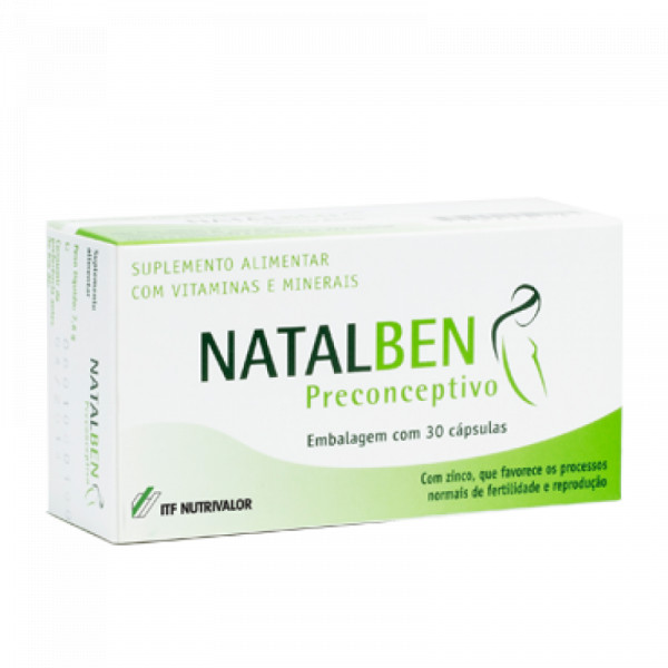 Natalben Preconcetivo Cápsulas 30un.