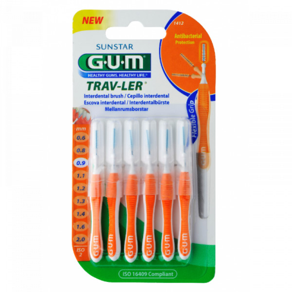 Gum Trav-Ler 1412 Escovilhão Ipu Fino Cilíndrico 6unidades