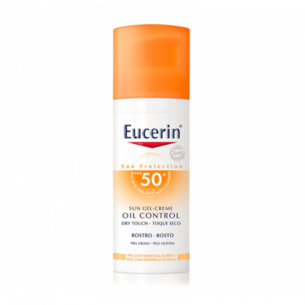 Eucerin Sun Oil-Control SPF50+ Gel-Creme Solar Toque Seco 50ml