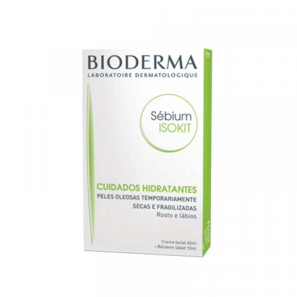 Bioderma ISO Kit Creme Sébium Hydra + Bálsamo Labial Atoderm
