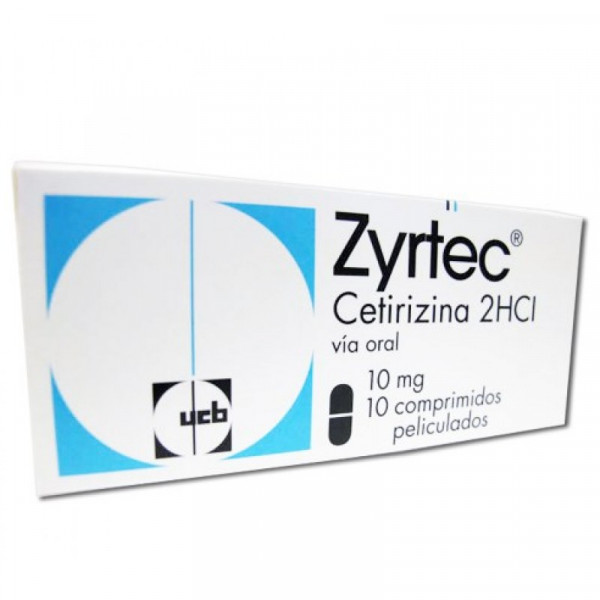 Zyrtec, 10 Mg X 20 Comp Rev