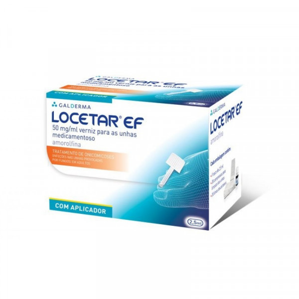 Locetar Ef, 50 Mg/Ml-2,5 Ml X 1 Verniz