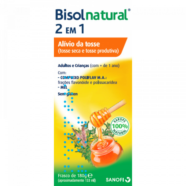 Bisolnatural Xarope 2 em 1 133ml