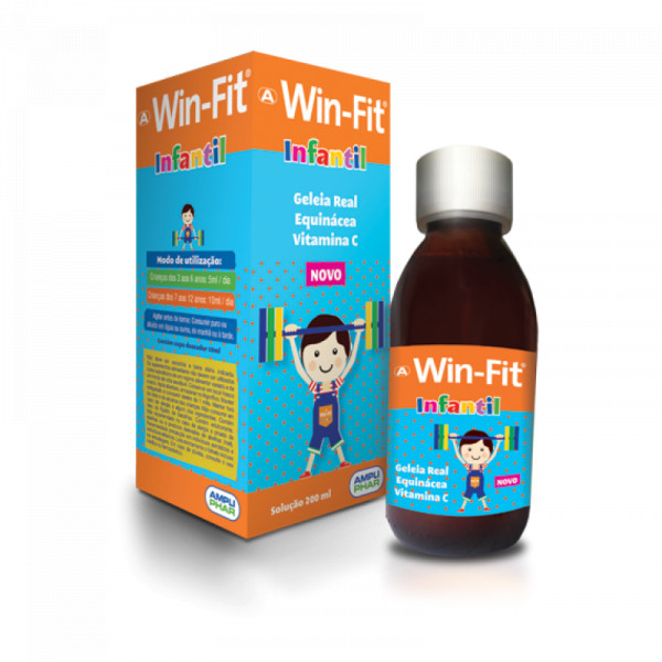 Win Fit Infantil Sol 200Ml Sol Oral Frasco Ml