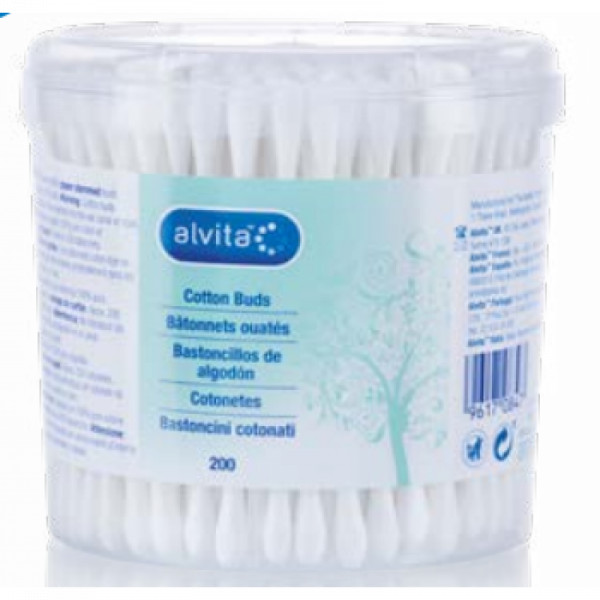 Alvita Cotonetes 200un.