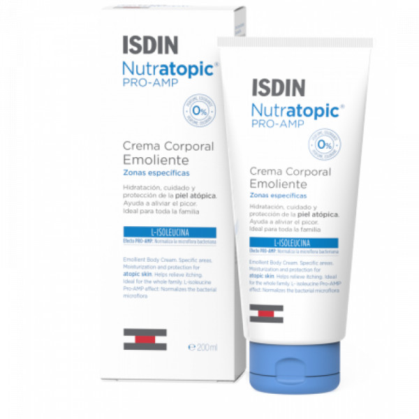 ISDIN Nutratopic Pro-AMP Creme Emoliente para Pele Atópica 200ml