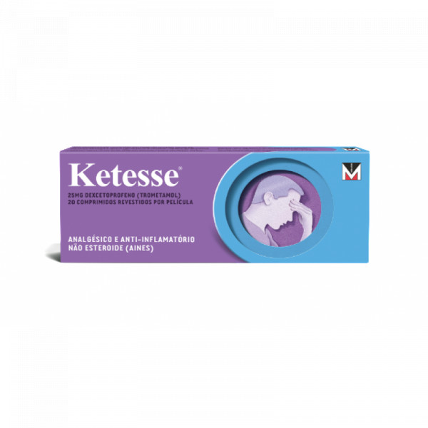 Ketesse, 25 Mg X 20 Comp Rev
