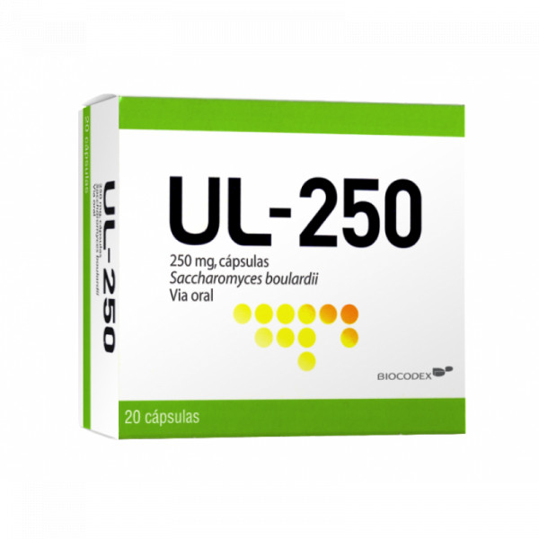 Ul-250, 250 Mg X 20 Cáps