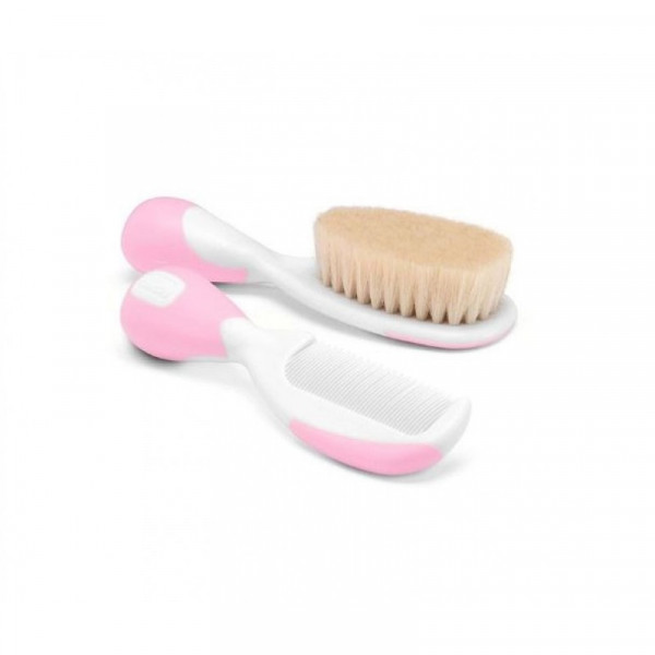 Chicco Escova e Pente Rosa