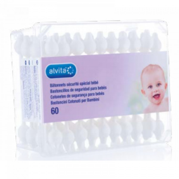 Alvita Cotonete Dupla Accao X 60