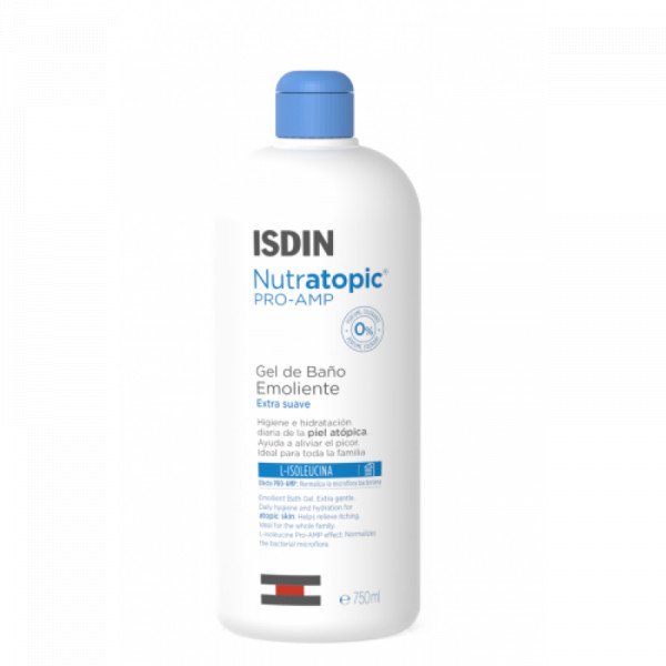 ISDIN Nutratopic Pro-AMP Gel de Banho Emoliente Pele Atópica 400ml