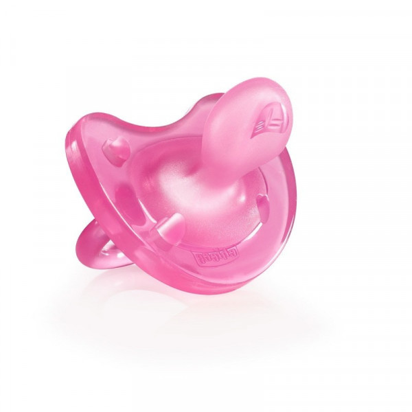 Chicco Physio Soft Chupeta Silicone Rosa 0-6M