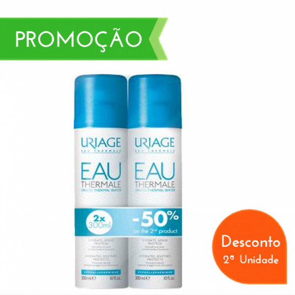 Uriage Pack Eau Thermale Água Termal 2x300ml