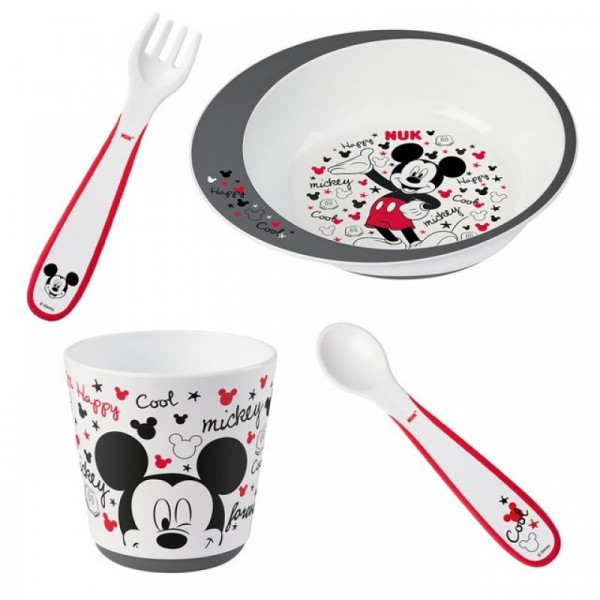 Nuk Conjunto de Mesa Mickey Mouse +9M