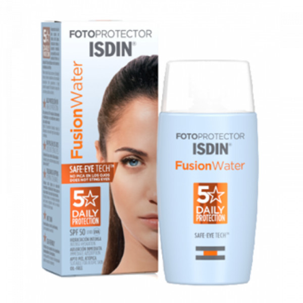 Isdin Fotoprotector Fluido Fusion Water FPS50 Creme Solar 50ml