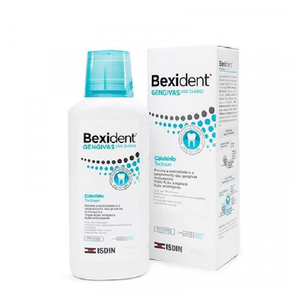 Isdin Bexident Gengivas. Elixir Colutório Triclosan 500ml
