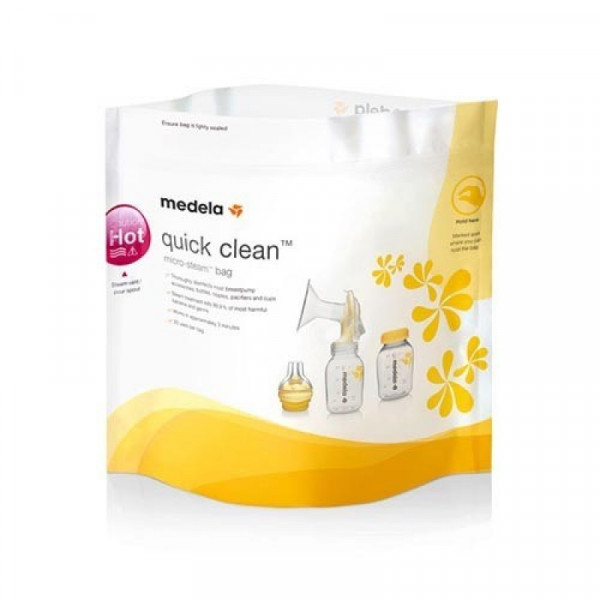 Medela Quick Clean Saco de Esterilização Microondas x5