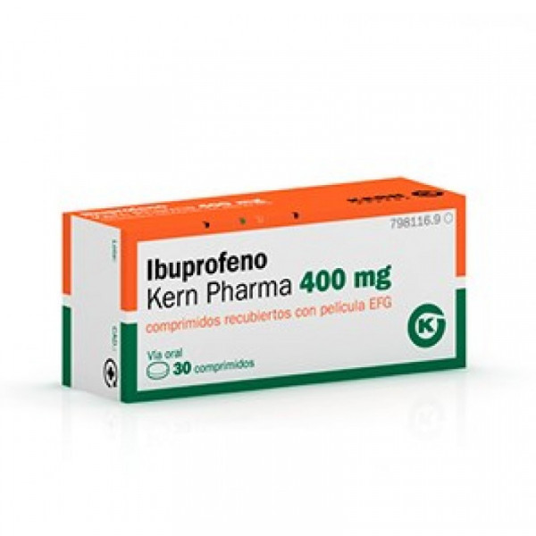 Ibuprofeno Pharmakern Mg, 400 Mg X 20 Comp Rev
