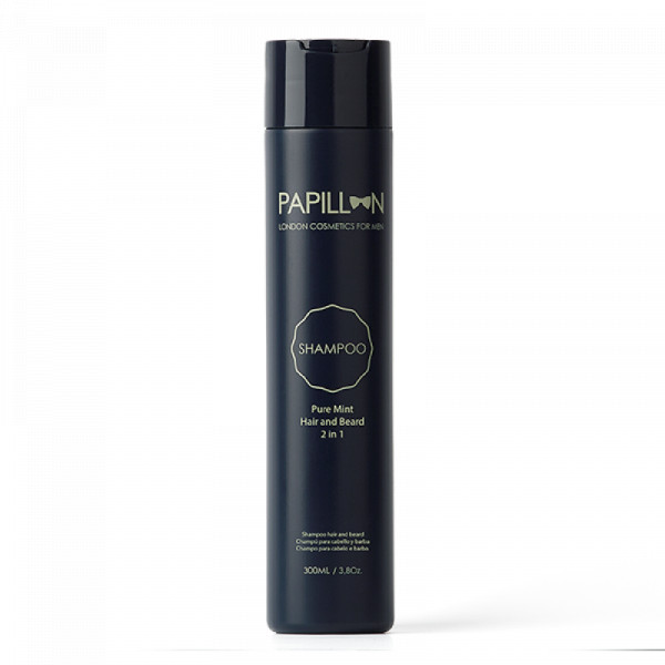 Papillon Champô Pure Mint Cabelo/Barba 300ml
